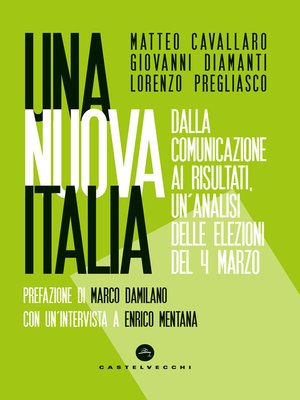 cover image of Una nuova Italia